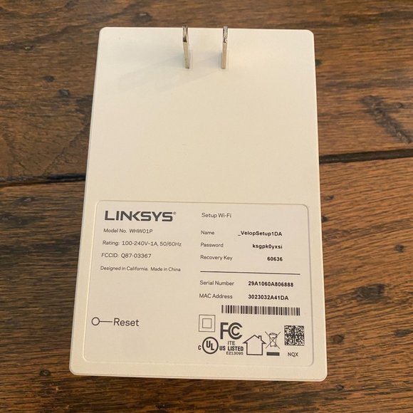 EUC Linskys Velop Mesh Wifi System 2 - Picture 4 of 7